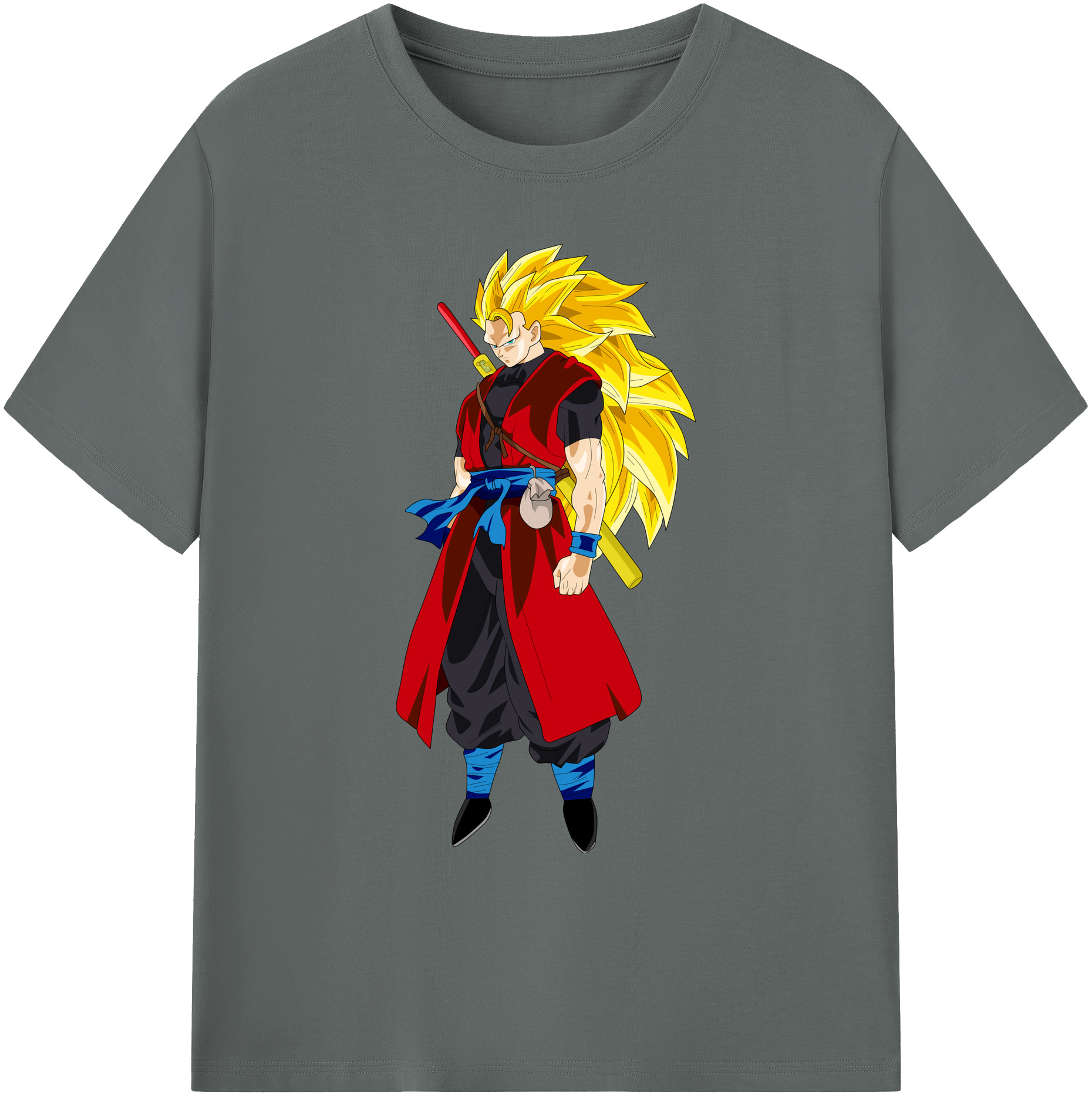 （画像用） ドラゴンボール トランクス（Torankusu）DRAGON BALL Trunks 綿100％ メンズ半袖Tシャツ｜肌触りやわらか＆通気性